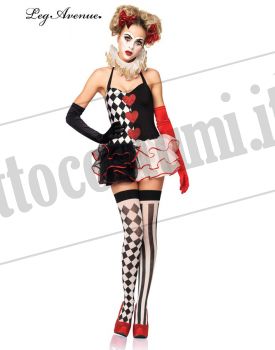 Costume SWEETHEART HARLEQUIN